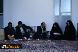 دیدار مسئولان پردیس علامه طباطبایی لرستان با خانواده شهدای دانشجو