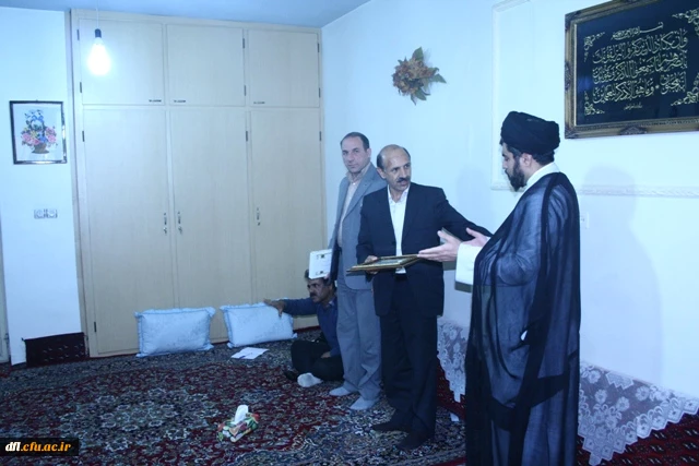 دیدار با خانواده شهید زیوداری