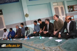 مراسم غبار روبی نماز خانه