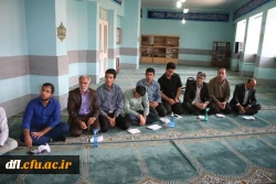 مراسم غبار روبی نماز خانه 1