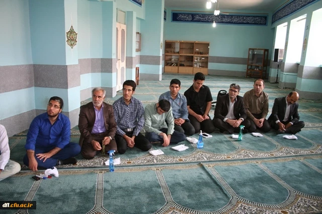 مراسم غبار روبی نماز خانه 1