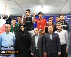 کسب مدال طلای دوبل تنیس روی میز توسط آقای محمدامین موحدیان