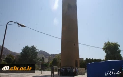 بازدید از مناره آجری