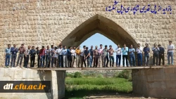 بازدید از پل شاپوری