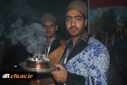 استقبال دانشجویان با لباس محلی لرستان