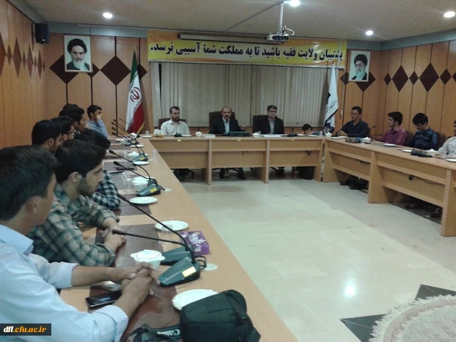جلسه توجیهی دانشجویان ورودی مهر 94