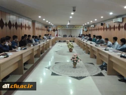 جلسه توجیهی دانشجویان ورودی مهر 942