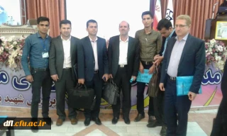 پذیرش مقاله دانشجویان پردیس علامه طباطبایی در "همایش علمی- پژوهشی ارزشیابی کیفی"
به صورت سخنرانی در پردیس شهید باهنر شهرکرد