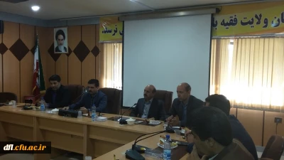 برگزاری جلسه معارفه آقای  ولی الله پور نصیر معاونت توسعه منابع انسانی و امور دانشجویی