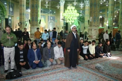 گزارش سفر به قم وجمکران دانشجویان دانشگاه فرهنگیان پردیس علامه طباطبایی لرستان