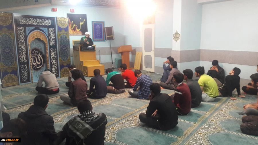 مراسم عزاداری ایام فاطمیه دردانشگاه فرهنگیان  پردیس علامه طباطبایی لرستان