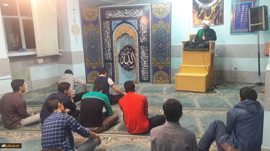 مراسم عزاداری ایام فاطمیه دردانشگاه فرهنگیان  پردیس علامه طباطبایی لرستان