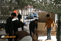 مراسم عزاداری ایام فاطمیه دردانشگاه فرهنگیان  پردیس علامه طباطبایی لرستان