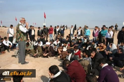 اردوی معرفتی راهیان نور دانشجویان دانشگاه فرهنگیان پردیس علامه طباطبایی