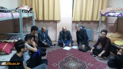 نشست صمیمی سرپرست امور پردیس های استان از سراهای دانشجویی  پردیس