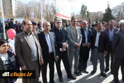 حضور پرشورکارکنان واساتید دانشگاه فرهنگیان لرستان در راهپیمایی 22بهمن ماه 1396