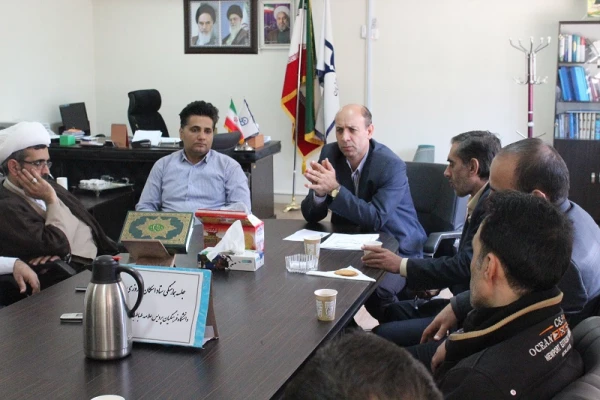 جلسه هماهنگی ستاد اسکان نوروزی دانشگاه فرهنگیان پردیس