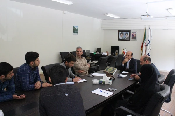 جلسه اعضای انجمن های ورزشی دانشگاه