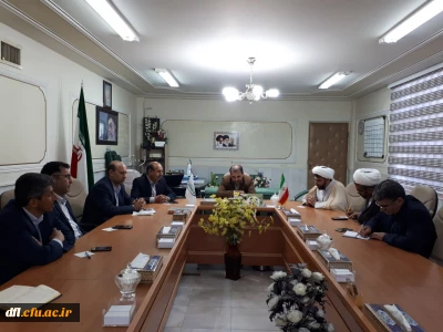 جلسه هم اندیشی مسئولین دانشگاه فرهنگیان با مدیرکل آموزش وپرورش استان لرستان