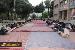 حضور پر شور وگسترده مسئولین ،اساتید ودانشجومعلمان پردیس علامه طباطبایی لرستان در محفل انس با قرآن کریم
