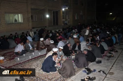 فطارالمومنین  با حضور جمعی از مدیران ومسئولین استان