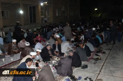 فطارالمومنین  با حضور جمعی از مدیران ومسئولین استان