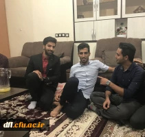 دیداردانشجویان دانشگاه فرهنگیان پردیس علامه طباطبایی لرستان با بازیکن تیم ملی در جام جهانی