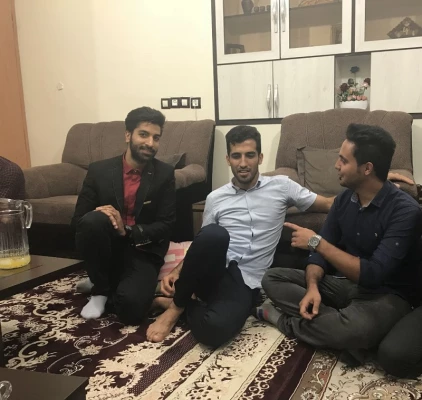 دیداردانشجویان دانشگاه فرهنگیان پردیس علامه طباطبایی لرستان با بازیکن تیم ملی در جام جهانی