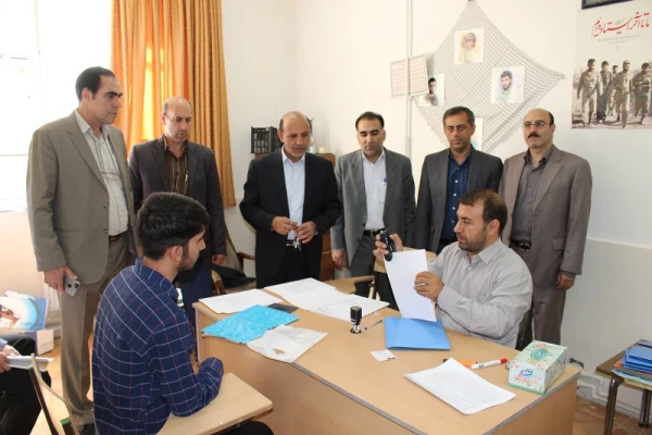 بازدید ازمراحل مصاحبه پذیرفته شدگان کنکور سراسری 1397برای ورود به دانشگاه فرهنگیان :