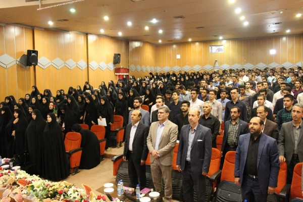 سرپرست دانشگاه فرهنگیان استان لرستان درمراسم آغازین سال تحصیلی دانشجویان جدید الورود :