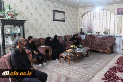 دیدار وعیادت از شهید زنده سید نورخدا موسوی