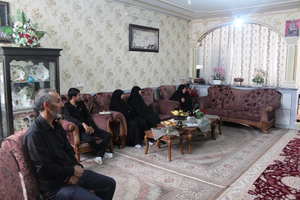 دیدار وعیادت از شهید زنده سید نورخدا موسوی