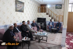 دیدار وعیادت از شهید زنده سید نورخدا موسوی