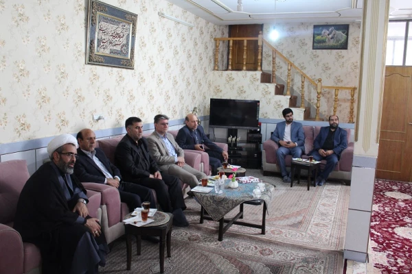 دیدار وعیادت از شهید زنده سید نورخدا موسوی