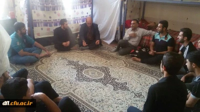 بازدید ونشست صمیمی مسئولین پردیس علامه طباطبایی از دانشجویان سرا های دانشجویی
