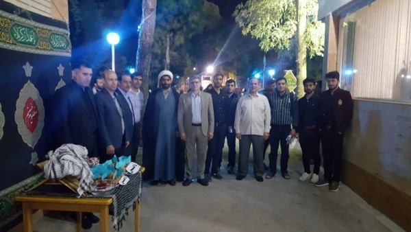 مراسم بدرقه دانشجویان به عتبات عالیات وحضور در مراسم پیاده روی اربعین حسینی (ع)