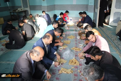 برگزاری مراسم دعای زیارت عاشورا در پردیس علامه طباطبایی لرستان