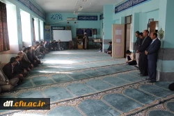 مراسم عرض تسلیت به معاونت توسعه منابع وامور دانشجویی پردیس