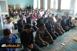 مراسم عرض تسلیت به معاونت توسعه منابع وامور دانشجویی پردیس