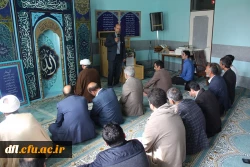 مراسم عرض تسلیت به معاونت توسعه منابع وامور دانشجویی پردیس