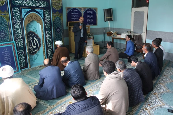 مراسم عرض تسلیت به معاونت توسعه منابع وامور دانشجویی پردیس