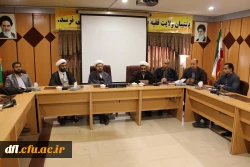 حضورآیت اله تبریزیان ( پدر طب اسلامی ) در پردیس علامه طباطبایی لرستان