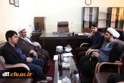 برگزاری جلسه انجمن دانشجویی رشته تاریخ با مسئول نهاد نمایندگی مقام معظم رهبری در دانشگاه