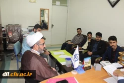 جلسه دانشجویان انجمن تاریخ  با سرپرست مدیریت امورپردیس ها ی استان لرستان