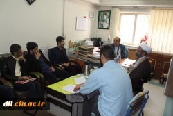 جلسه دانشجویان انجمن تاریخ  با سرپرست مدیریت امورپردیس ها ی استان لرستان