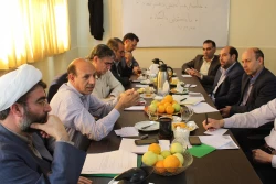 جلسه هم اندیشی دفتر نهاد نمایندگی مقام معظم رهبری با مسئولین دانشگاه فرهنگیان استان لرستان: