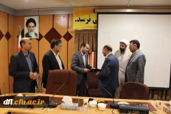 مراسم معارفه معاونت آموزشی ،پژوهشی وفرهنگی پردیس علامه طباطبایی لرستان