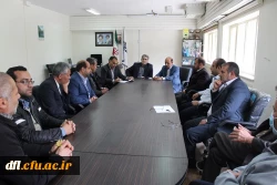 دیدار سرپرست مدیریت امور پردیس های دانشگاه فرهنگیان استان لرستان با کارکنان پردیس علامه طباطبایی در اولین روز کاری سال جدید