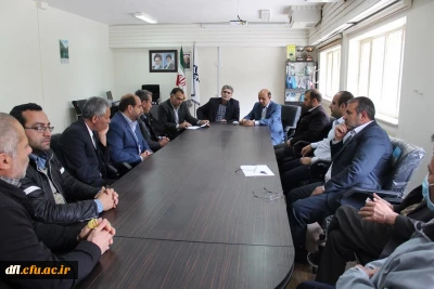 دیدار سرپرست مدیریت امور پردیس های دانشگاه فرهنگیان استان لرستان با کارکنان پردیس علامه طباطبایی در اولین روز کاری سال جدید
