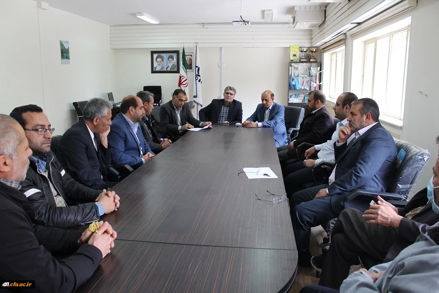 دیدار سرپرست مدیریت امور پردیس های دانشگاه فرهنگیان استان لرستان با کارکنان پردیس علامه طباطبایی در اولین روز کاری سال جدید